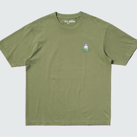 Uniqlo UT Oscar The Grouch Tee Short Sleeve Cotton Large NWT - Picture 4 of 5